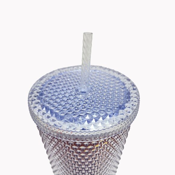 Starbucks 2020 Rainbow Pride Studded 24 oz Cold Cup Tumbler W/ Straw - New - Picture 4 of 7